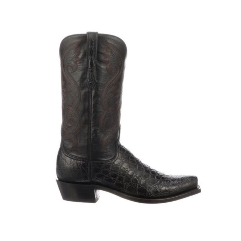 Lucchese | Men's Rio - Black + Grey/Charcoal