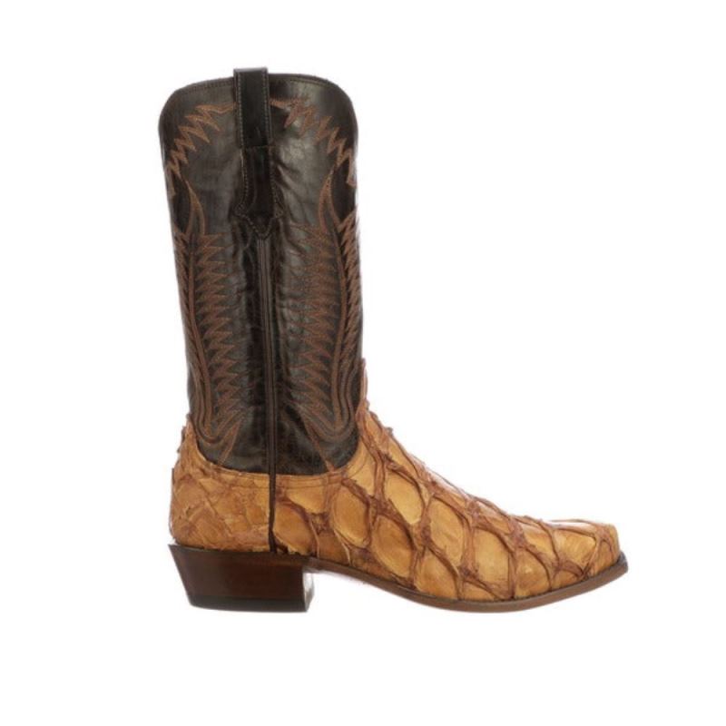 Lucchese | Men's Murphy - Cognac + Chocolate