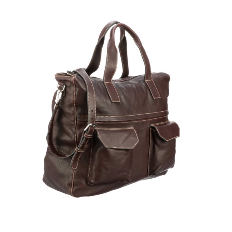 Lucchese | Women's Cosimo Travel Tote - Espresso