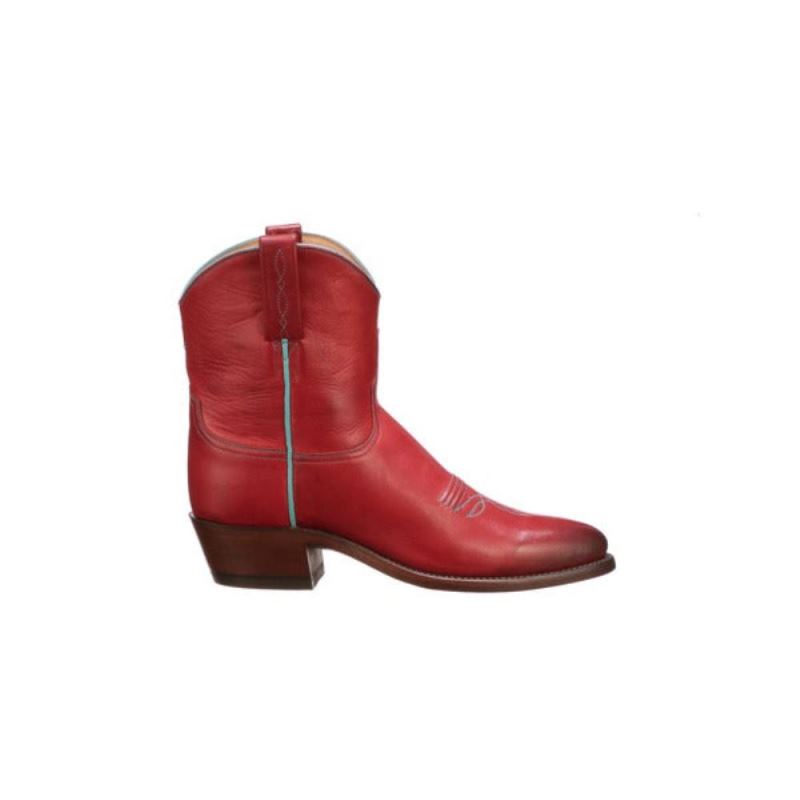 Lucchese | Women's Gaby - Red + Turquoise