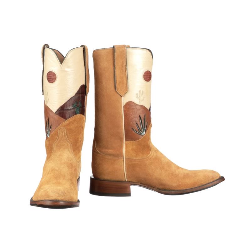 Lucchese | Men's Men'S White Sands - Cognac