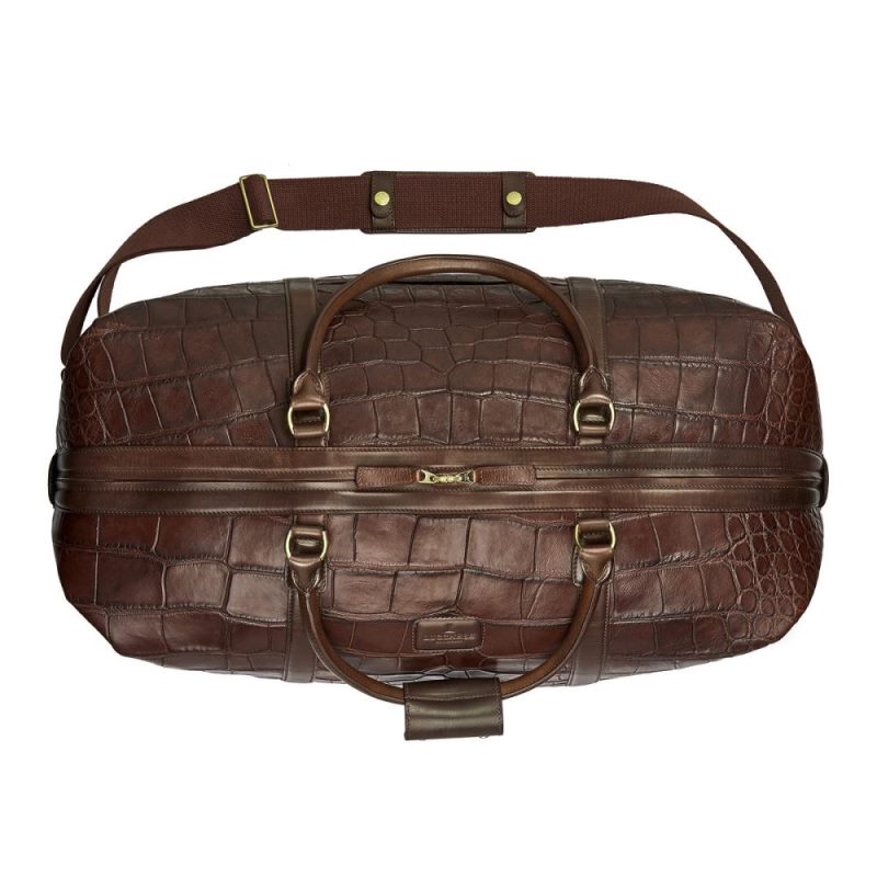 Lucchese | Women's Giant Gator Duffel