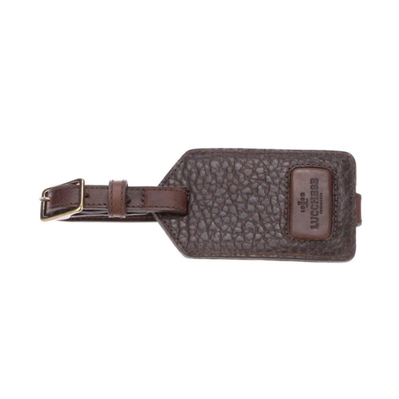 Lucchese | Women's Travel Luggage Tag - Chocolate