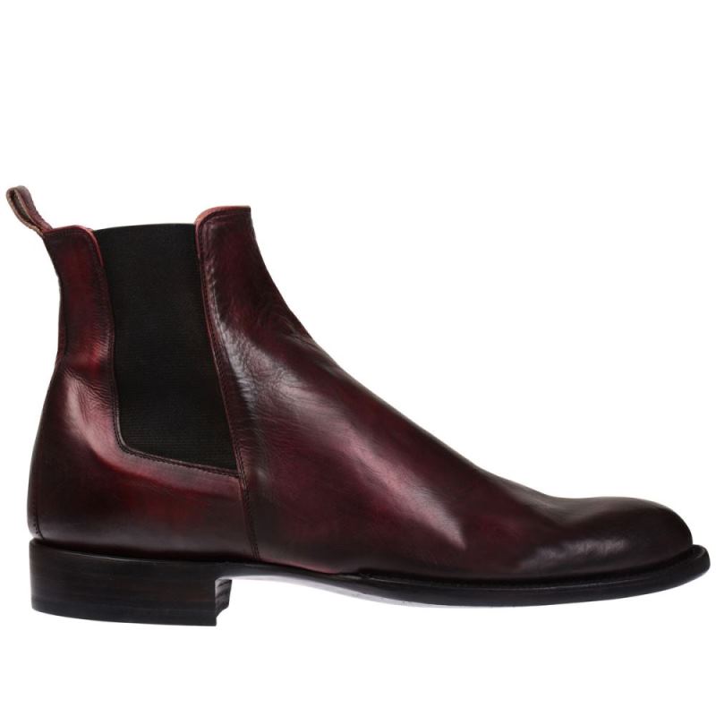 Lucchese | Men's Grayson - Black Cherry