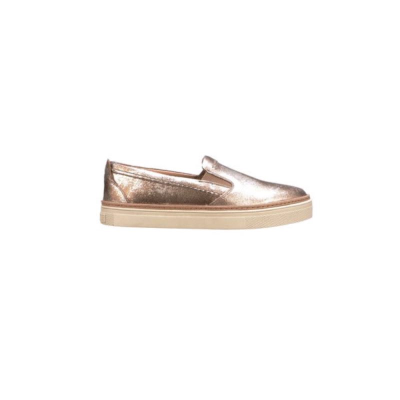 Lucchese | Women's Women'S After-Ride Slip On - Distressed Gold