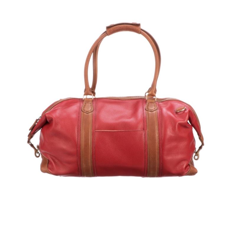 Lucchese | Women's Frances Overnight Duffel - Red