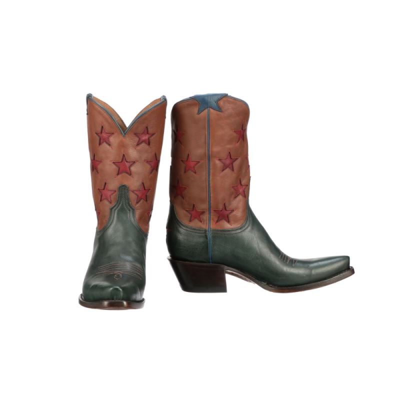 Lucchese | Women's Estrella Ii - Forest + Tan