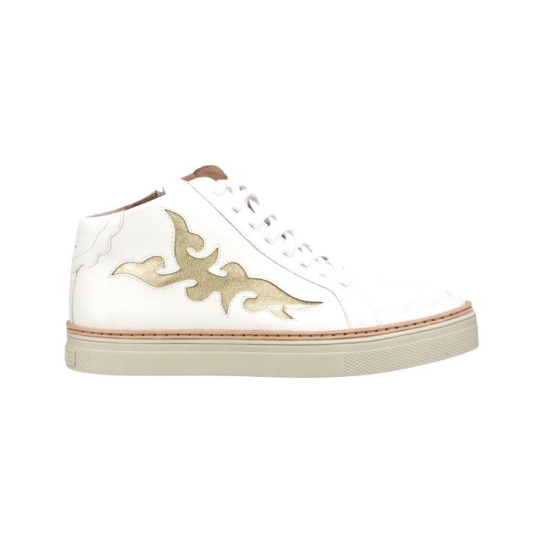 Lucchese | Women's After Ride Low Top Sneaker - White