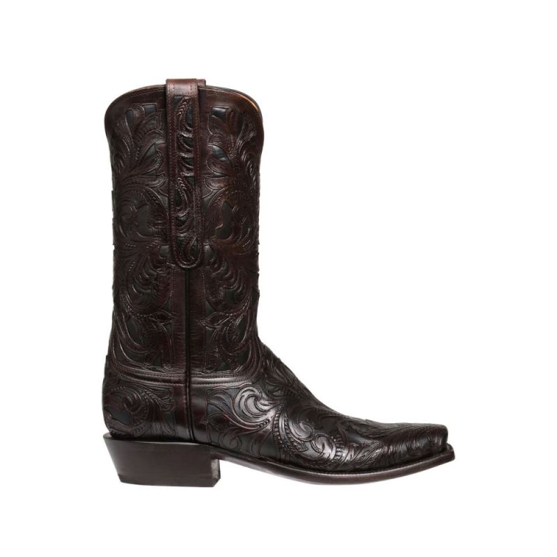 Lucchese | Men's Kent - Chocolate + Black