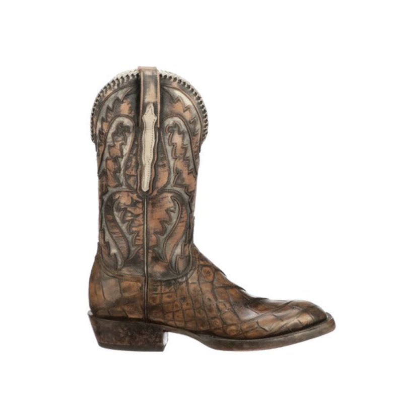 Lucchese | Men's Derek - Stonewash Tan