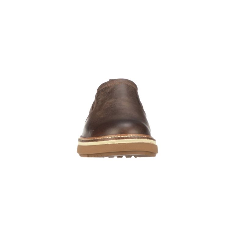 Lucchese | Men's After-Ride Slip On - Chocolate