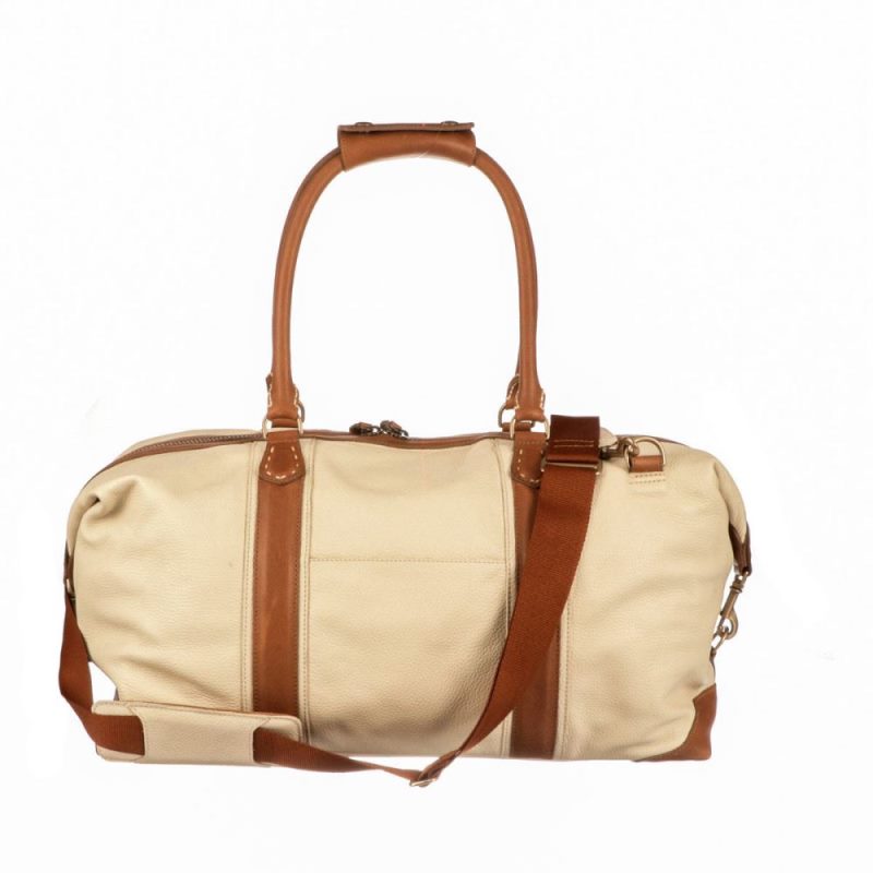 Lucchese | Women's Frances Overnight Duffel - Bone