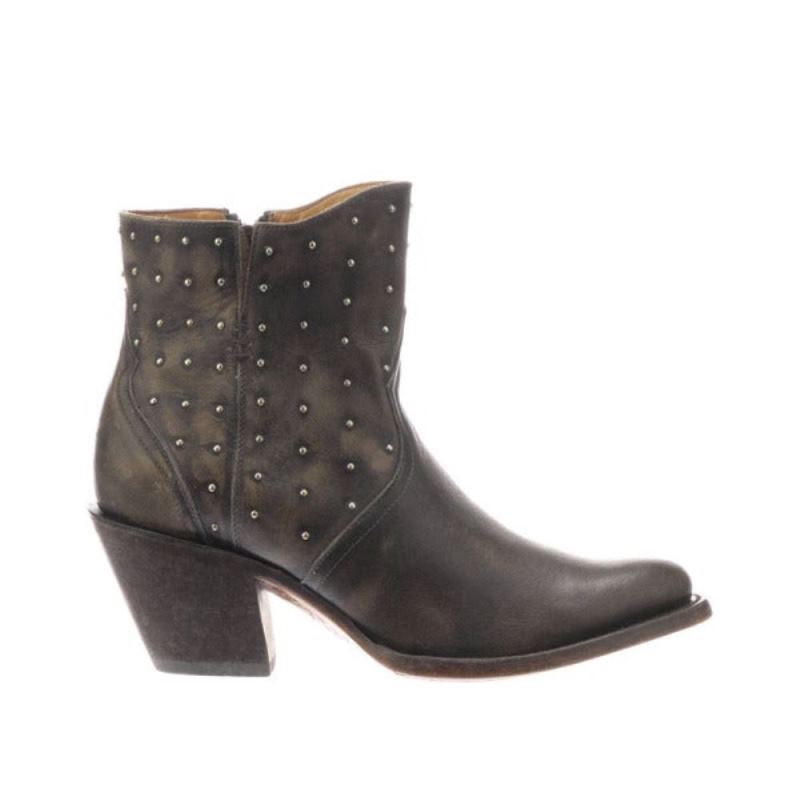 Lucchese | Women's Harley - Chocolate + Beige