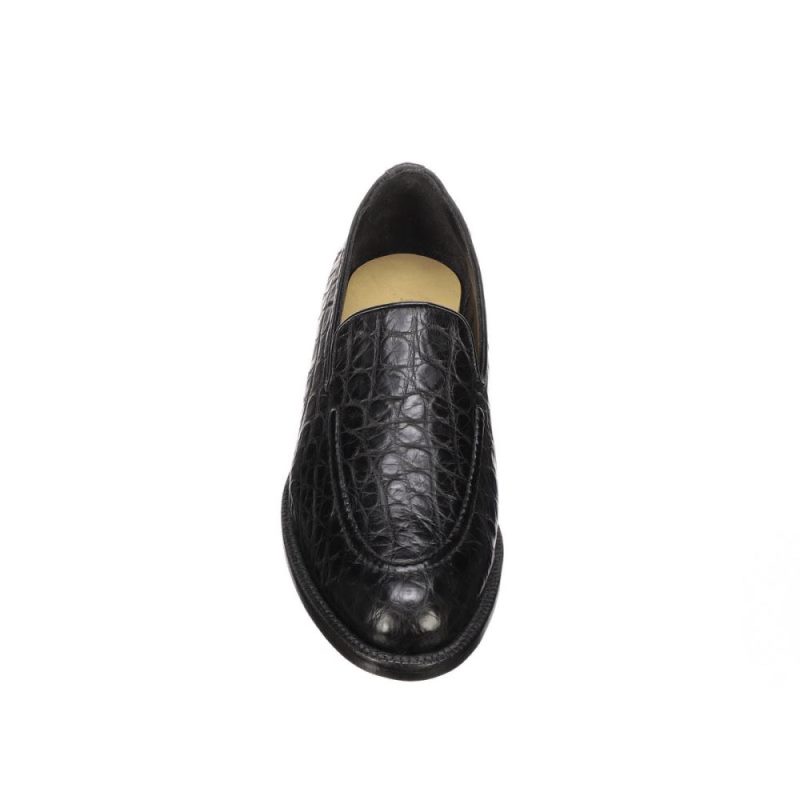 Lucchese | Men's Regis - Black + Giant Gator