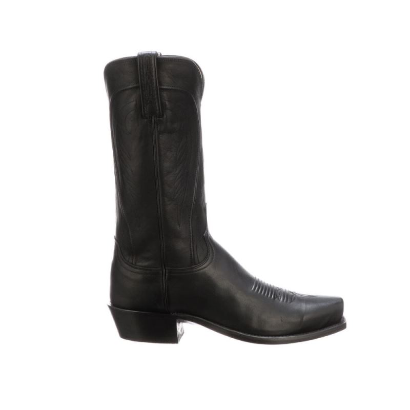 Lucchese | Men's Bart - Black + Cowhide