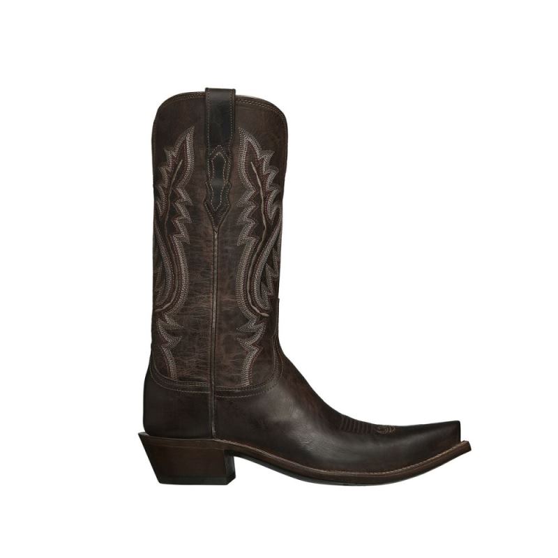 Lucchese | Women's Cassidy - Chocolate + Beige