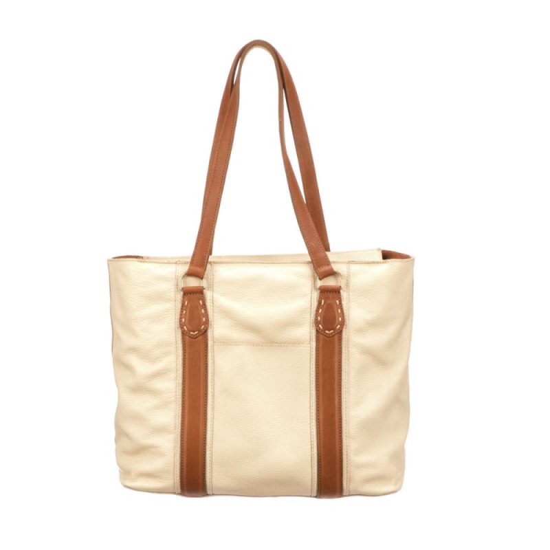 Lucchese | Women's Frances Carryall Tote - Bone