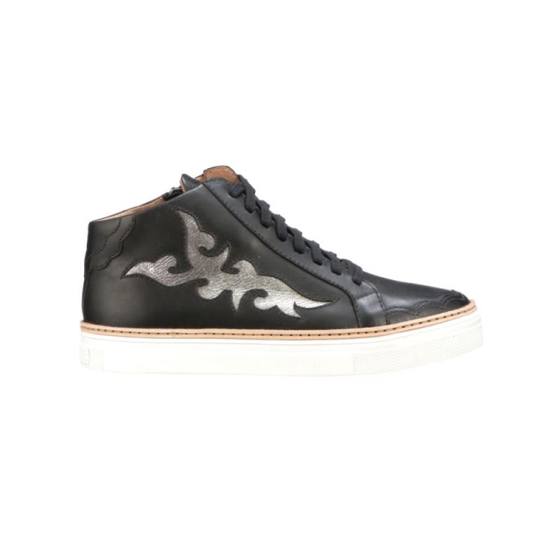 Lucchese | Women's After Ride Low Top Sneaker - Black