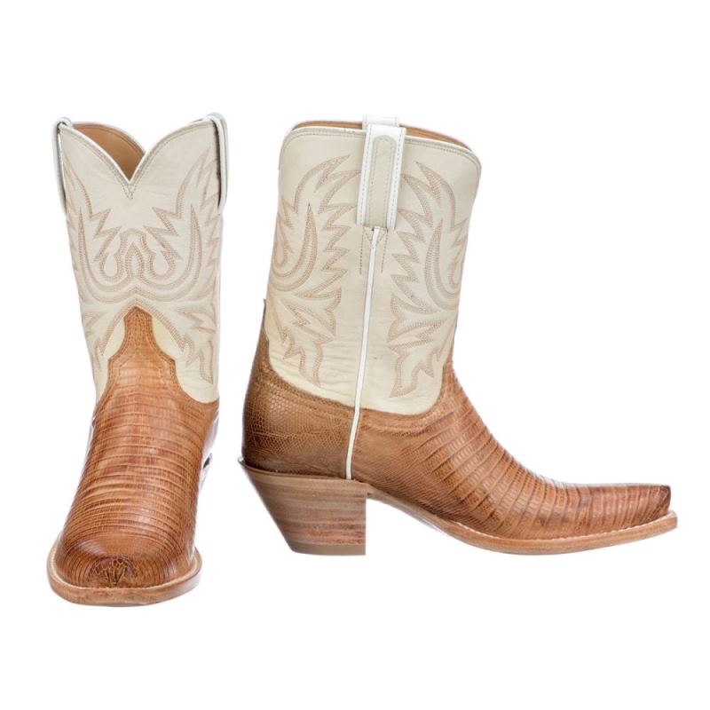 Lucchese | Women's Dale Exotic - Tan