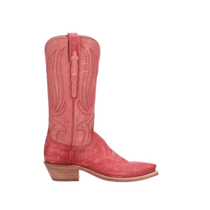 Lucchese | Women's Camilla Stud - Red