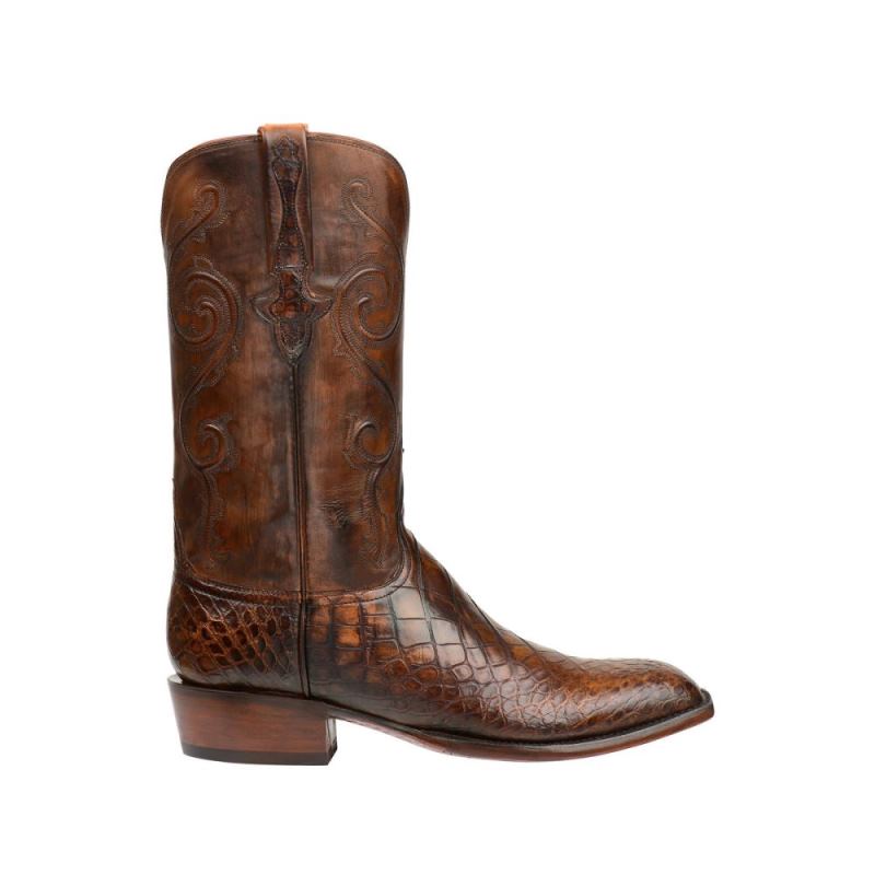 Lucchese | Men's Colton - Chocolate