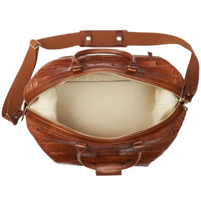 Lucchese | Women's Giant Gator Duffel