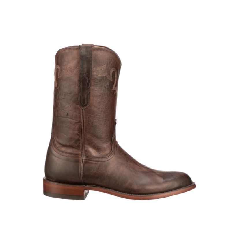 Lucchese | Men's Sunset Roper - Chocolate