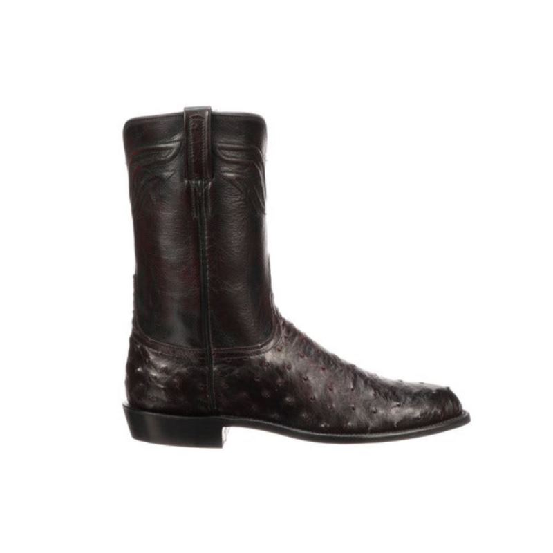 Lucchese | Men's Augustus - Black Cherry