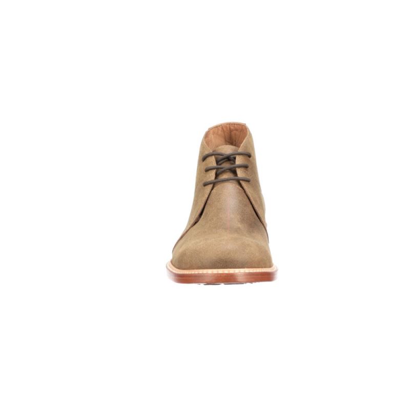 Lucchese | Men's After-Ride Suede Chukka Boot - Olive